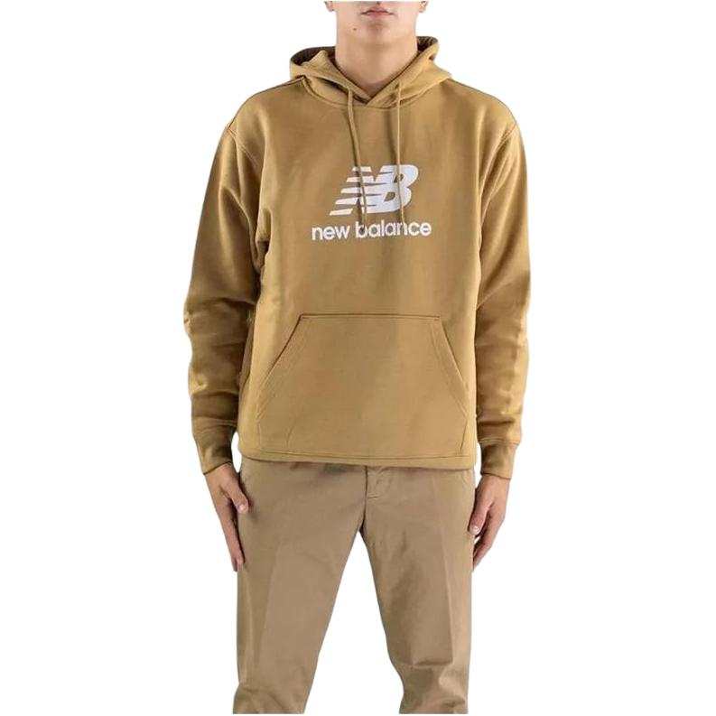 New Balance New Balance Sweatshirts Men's Yellow Hooded Moderate
