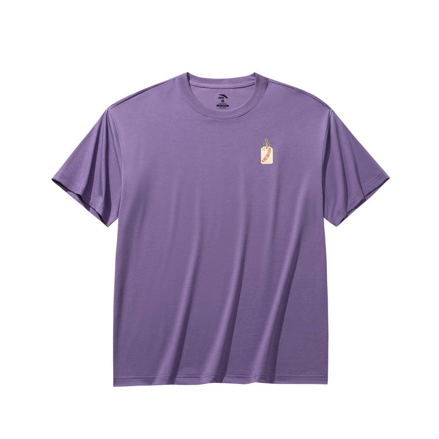 Anta T Shirt Unisex Crystal Purple