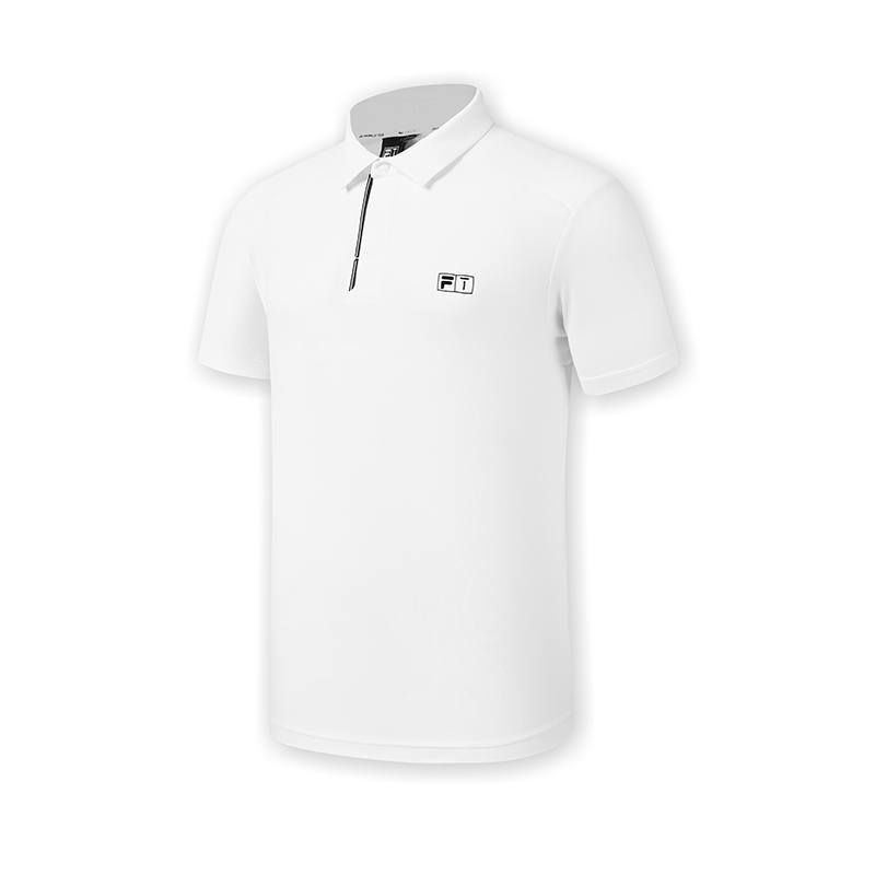 FILA Golf Polo Shirt Men's Jade White