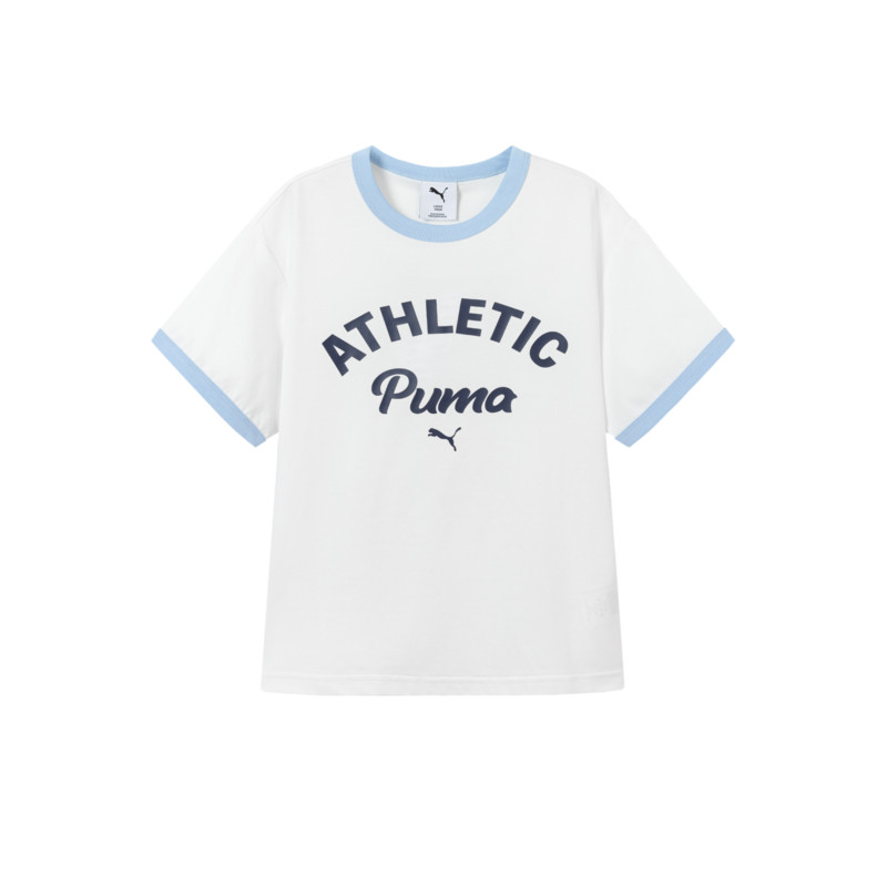 PUMA PUMA Unisex T Shirts V Neck