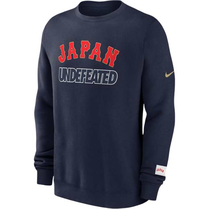 Nike Nike Japan National Baseball Team 2026 World Baseball Classic Complex Undefeated Men's Nike Pullover Crew