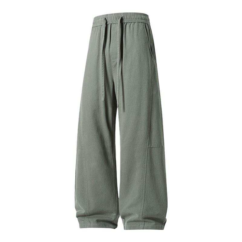 Sugarfunk Casual Pants Men's Thin Straight Fit Pants