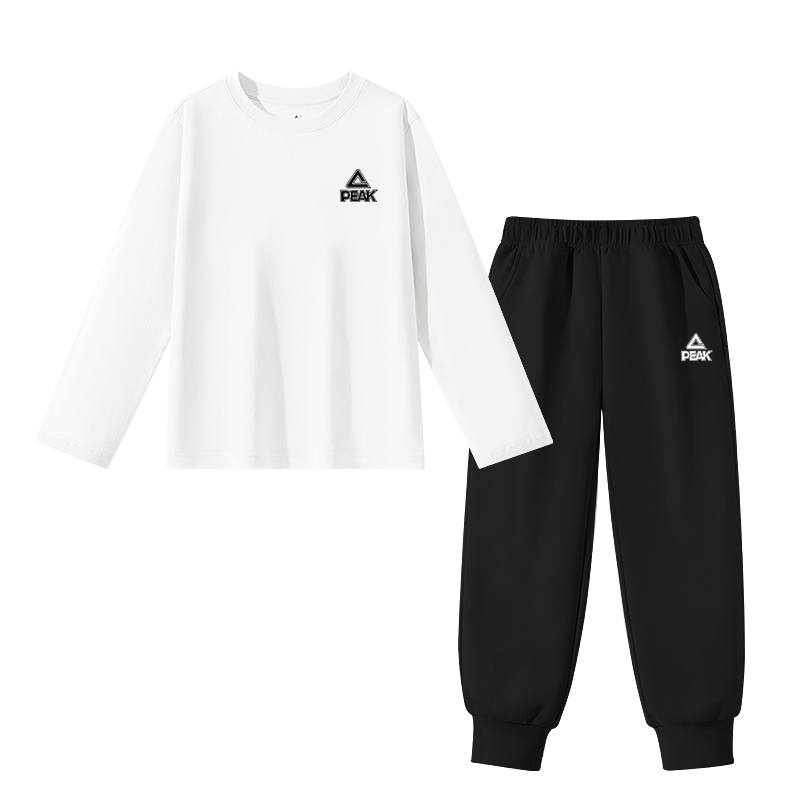 PEAK Kids Casual Sportswear Crew Neck Moderate