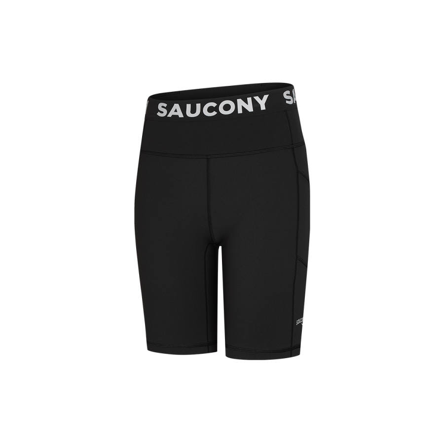 Saucony Sports Shorts Women's Jet Black Moderate