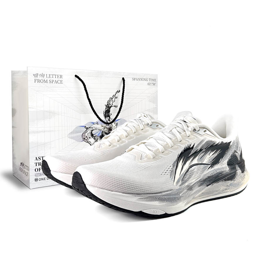 Li-Ning Li Ning Red Hare 9 Cushioning Abrasion Resistant Low top Physical Fitness Test & Exam Running Shoes Men's Black