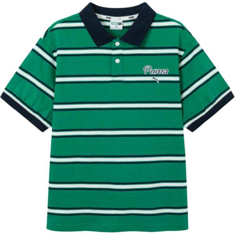 PUMA PUMA Unisex T Shirts Lapel Thin