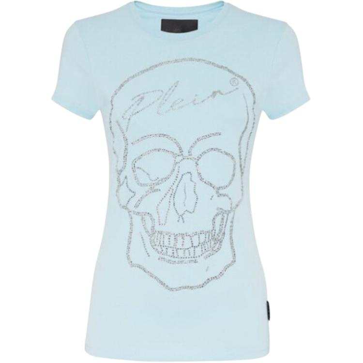 Philipp Plein crystal skull cotton T-shirt