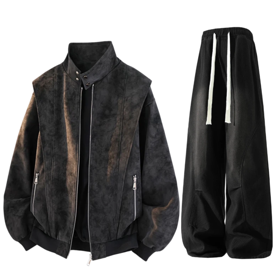 GWAF Casual Sportswear Unisex Stand Collar Moderate