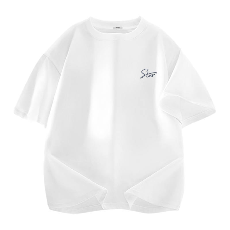 MINISO T Shirts Unisex Crew Neck Moderate Heavyweight