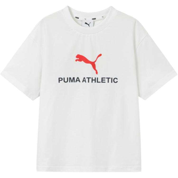 PUMA Unisex T Shirts Crew Neck