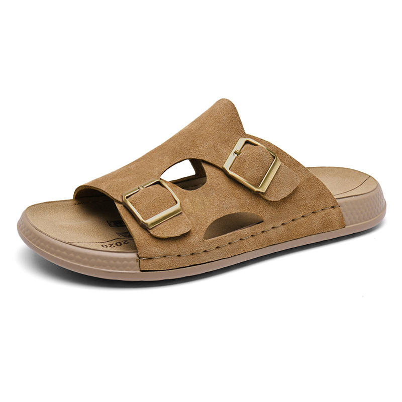 SEPTWOLVES Slip Resistant Abrasion Resistant Odor Resistant Slide Slippers Men's Box