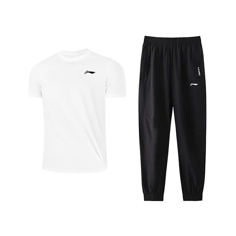 Li-Ning Li Ning Casual Sportswear Unisex White+Black