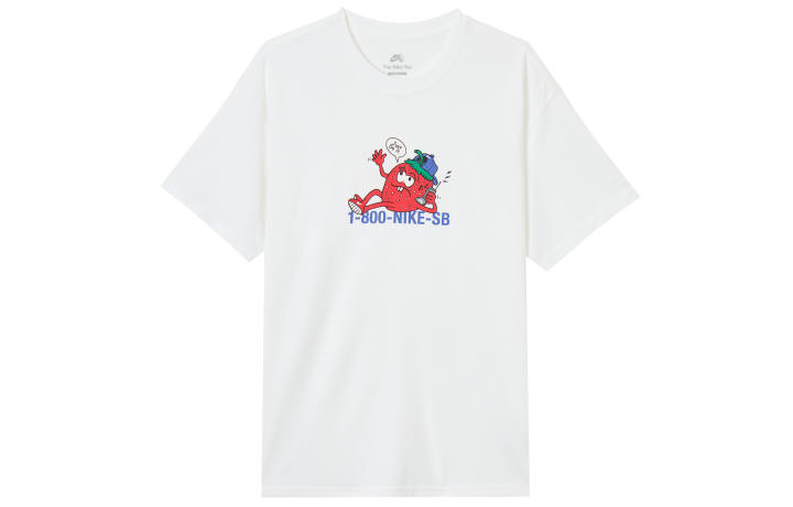 Nike Nike T Shirts Men's White Crew Neck Moderate