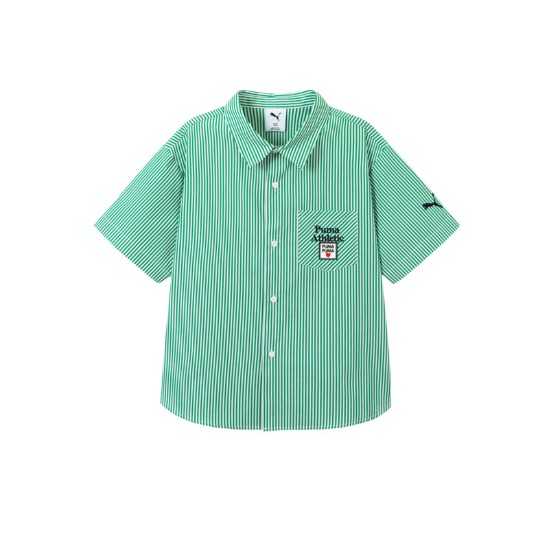 PUMA Kids Casual Shirts Shirt Collar Thin