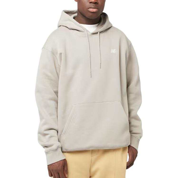 New Balance New Balance Sweatshirts Men's Beige Hooded Non Detachable Moderate