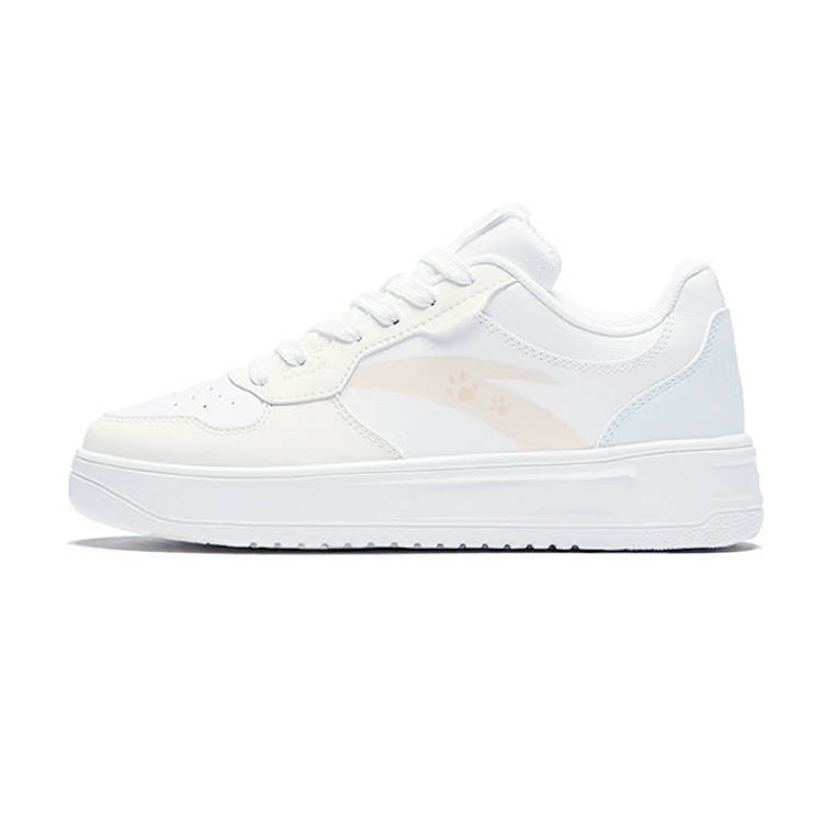 Anta Easy Synthetic Leather Cushioning Slip Resistant Low top Skateboard Shoes Unisex