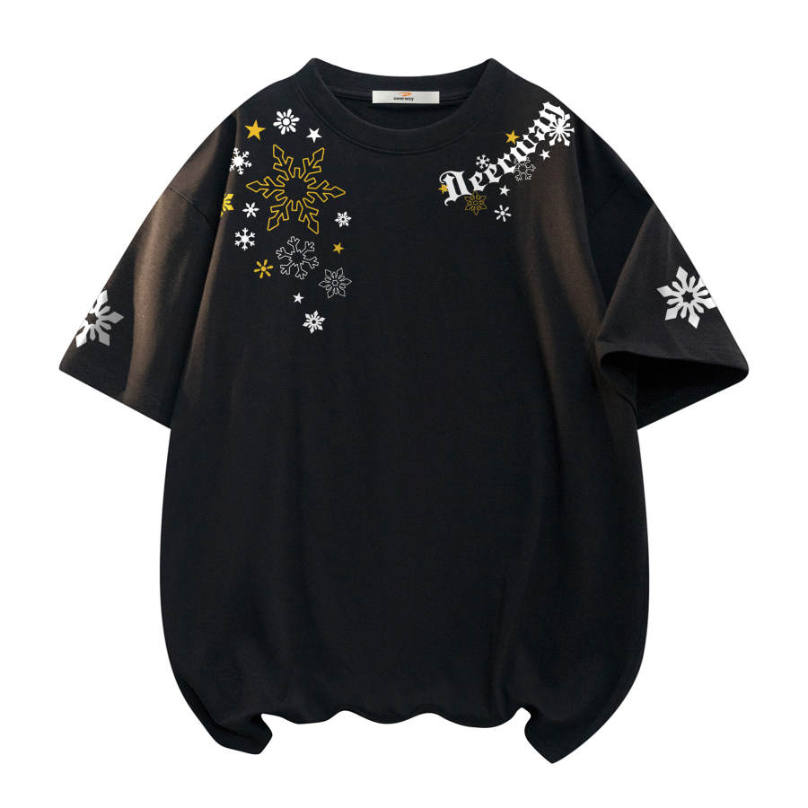 DEERWAY T Shirts Unisex Crew Neck Moderate Straight Fit
