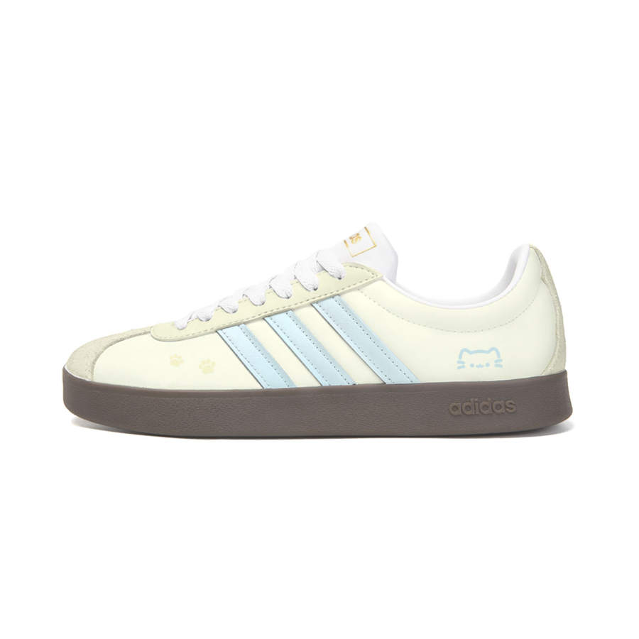 Adidas Neo VL Court 2.0 Starry Joy Manufacturing, Azure Meow Language Cushioning Abrasion Resistant Low top