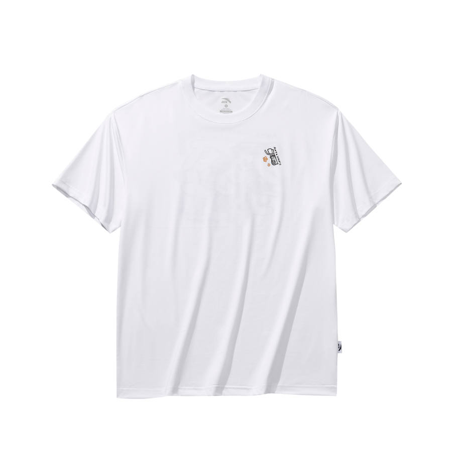 Anta T Shirt Unisex Snowflake White