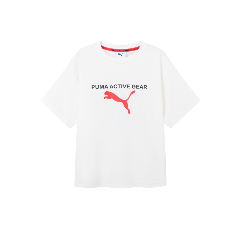 PUMA PUMA Unisex T Shirts V Neck Thin