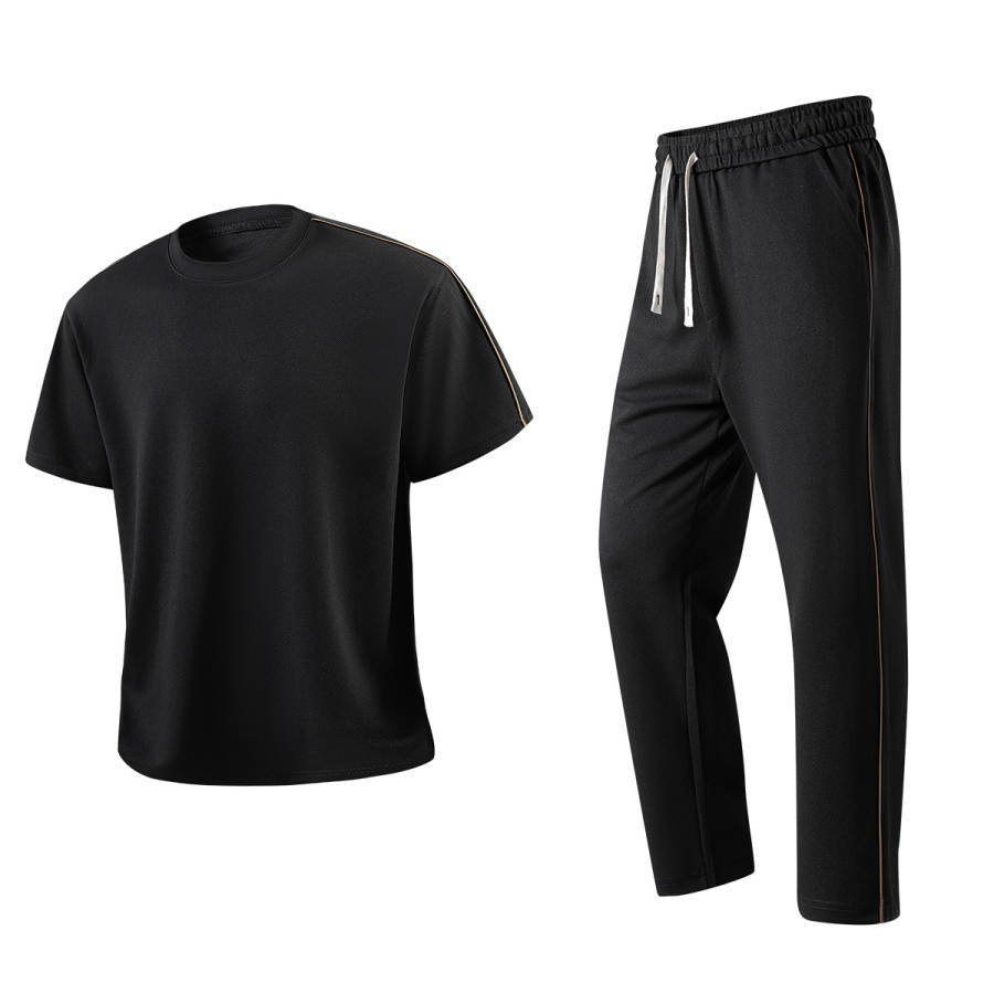 Hodo Casual Sportswear Men's Crew Neck Moderate