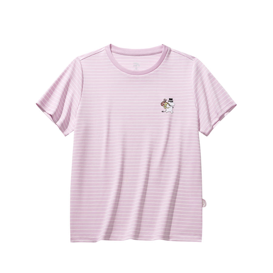 Anta T Shirt Women's Pink White