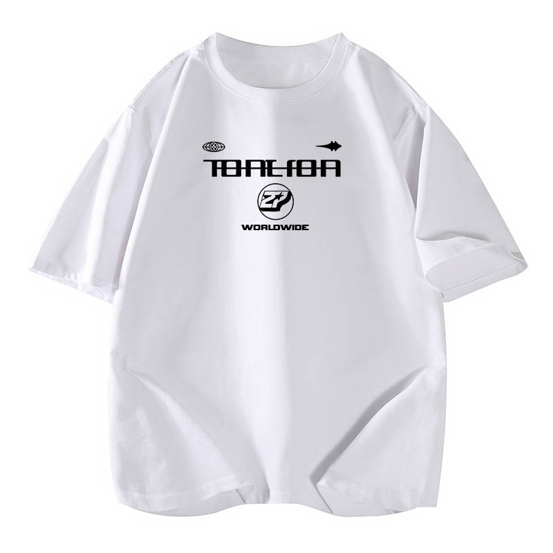 Tonlion T Shirts Unisex Crew Neck Moderate Straight Fit