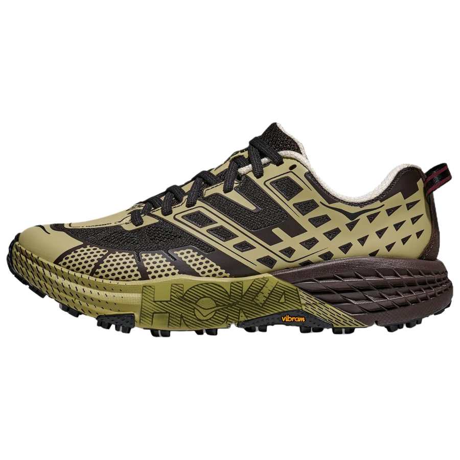 HOKA ONE ONE SPEEDGOAT 2 Trail Running Shoes Unisex Light Khaki