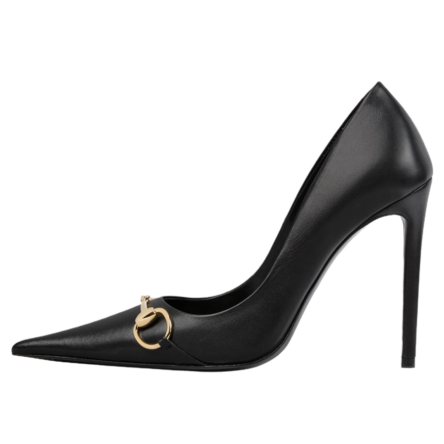 GUCCI Primavera Donna Slim Heel High Heels 11cm Women's Black