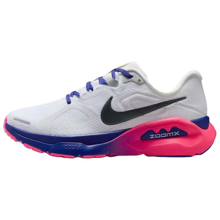 Nike Nike Structure Abrasion Resistant Breathable Support Reflective Running Shoes Women's White Black Blue