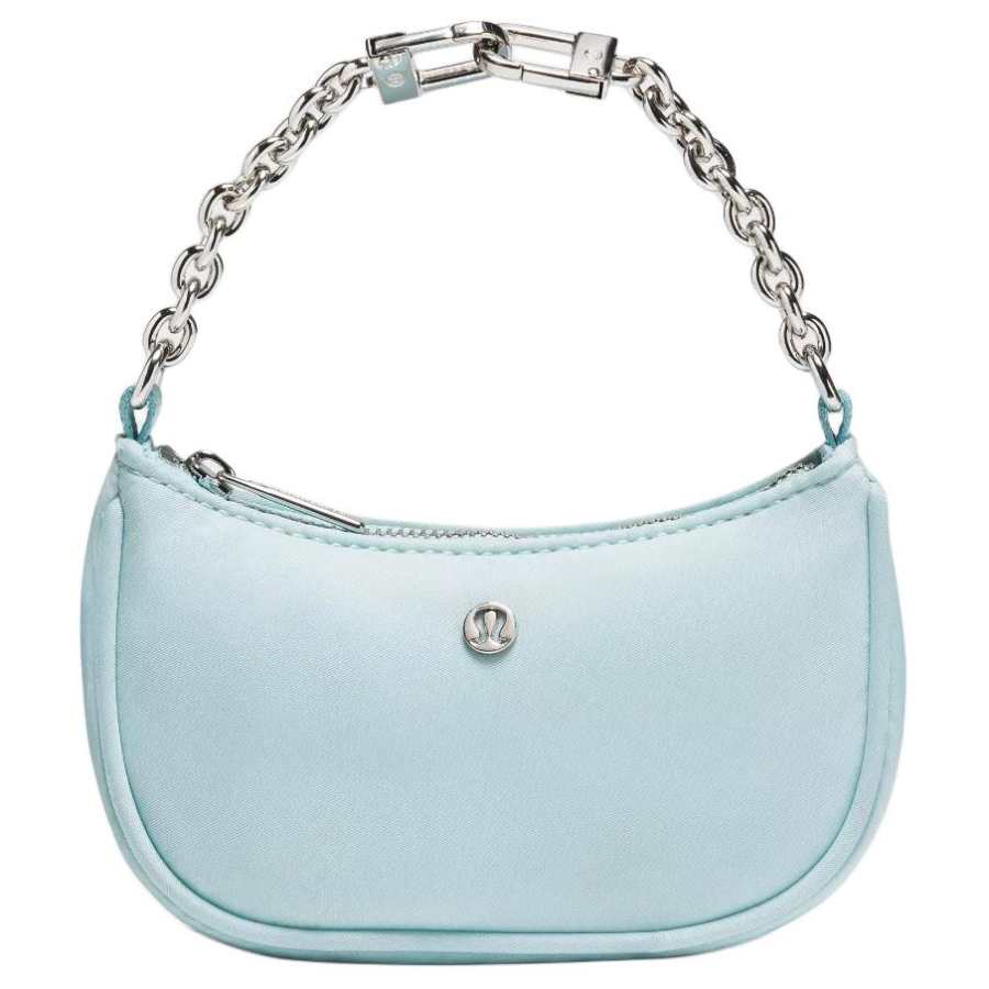 Lululemon City Essentials Nylon Shoulder Bag Mini Women's Foam Cloud Blue