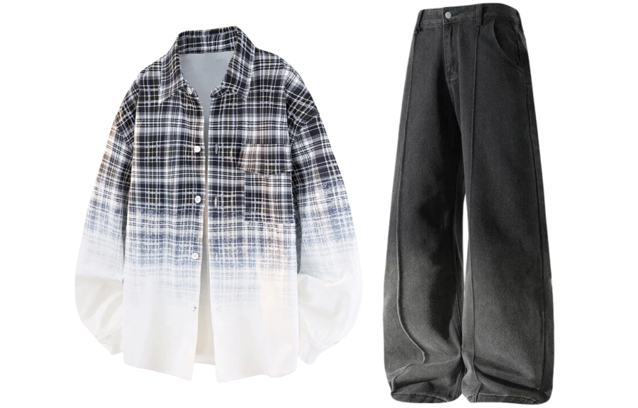 GWAF Shirt Matching Sets Unisex Lapel Moderate