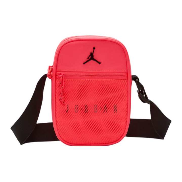 Jordan Jordan Polyester Crossbody Bags Unisex Red
