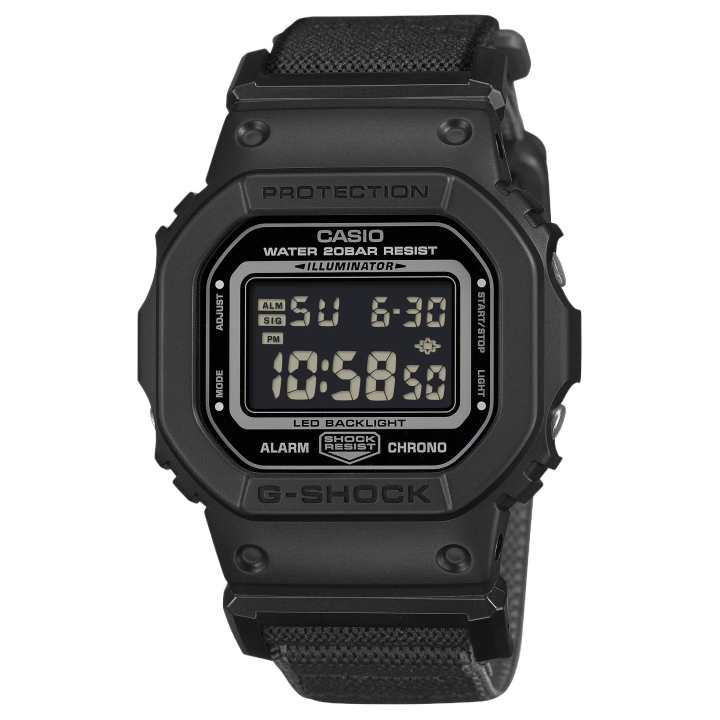 CASIO CASIO 5600 Collection Quartz Movement PU Strap Watch Men's Watches Gray Dial