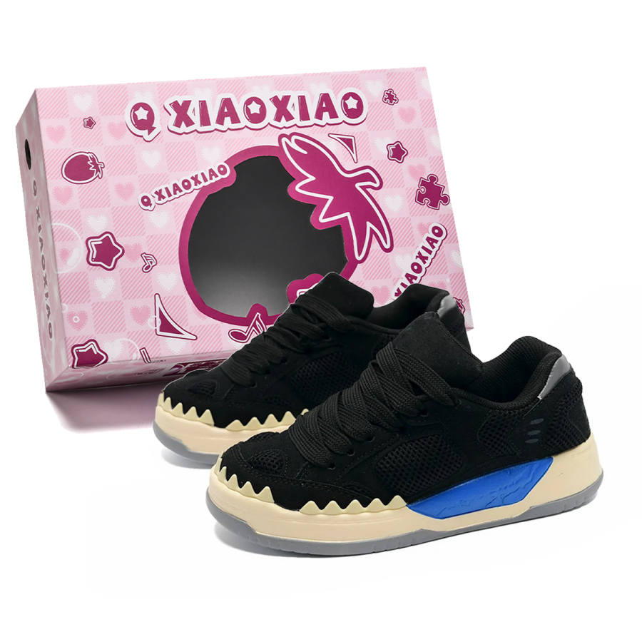 QUANXIAOXIAO Lightweight Abrasion Resistant Coverage Low top Skateboard Shoes Unisex
