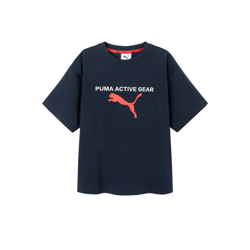 PUMA PUMA Unisex T Shirts V Neck Thin