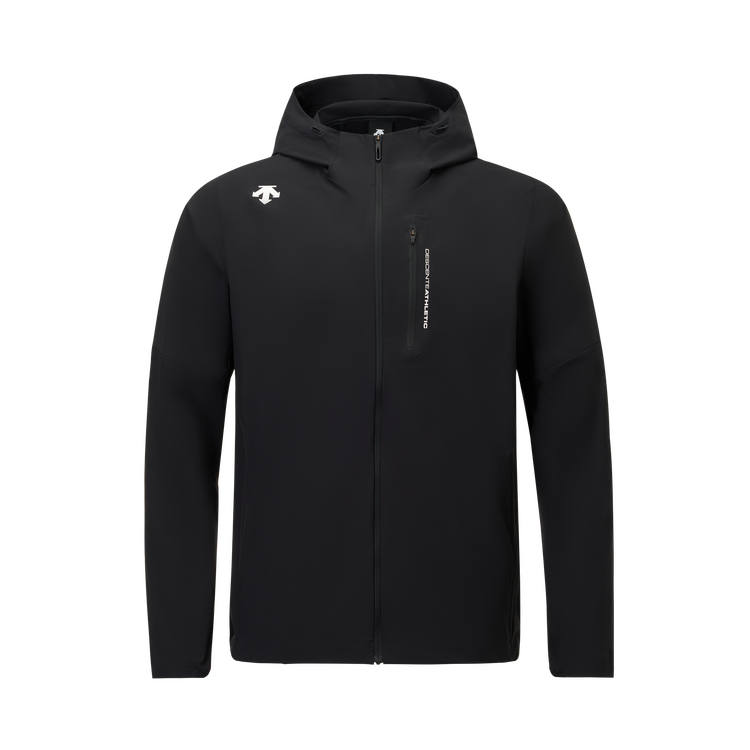 DESCENTE Training Jackets Men's BK Black Hooded Non Detachable Moderate Other