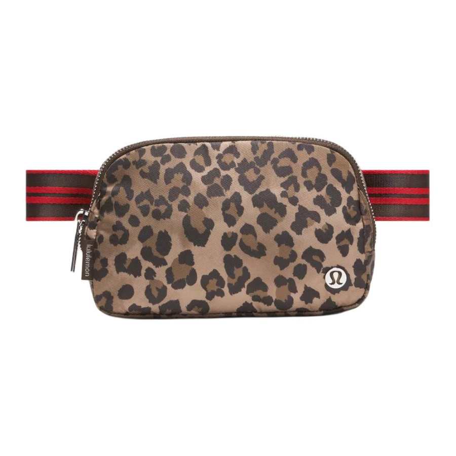Lululemon Lululemon Everywhere Polyester Fanny Pack Women's Authentic Leopard Print Multicolor