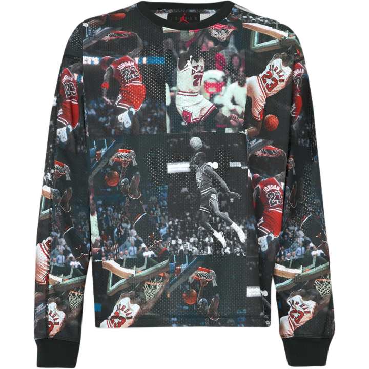 Jordan Jordan Sweatshirts Men's Black Crew Neck Moderate