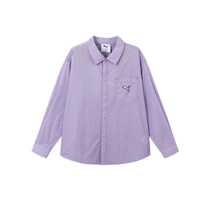 PUMA PUMA Kids Casual Shirts Lapel Thin