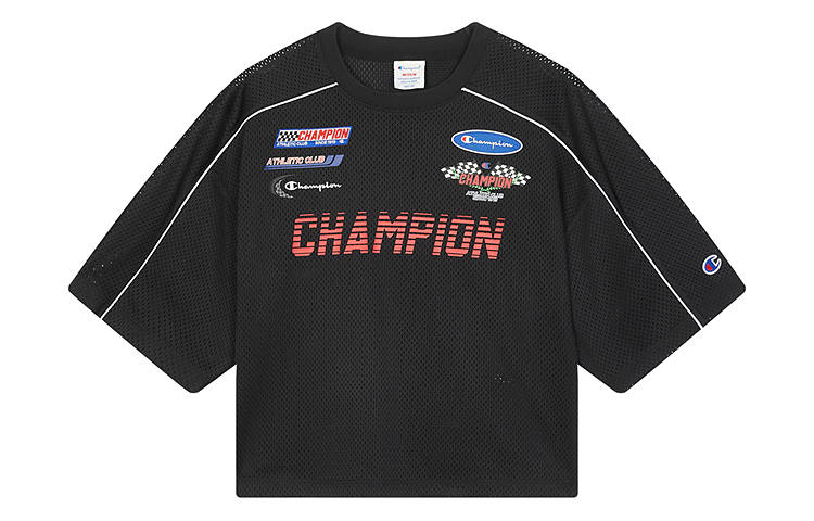 Champion Drop Shoulder Sleeve T Shirt Women's