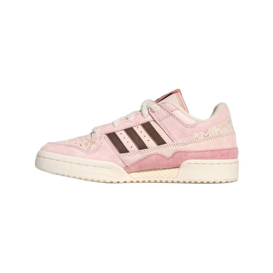 Adidas Originals FORUM Leather Low top Skateboard Shoes Women's Pink