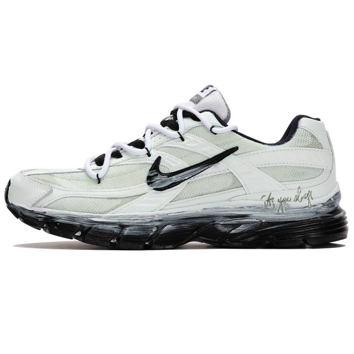 Nike Nike Initiator Cushioning Abrasion Resistant Low top Running Shoes Men's Gray Green