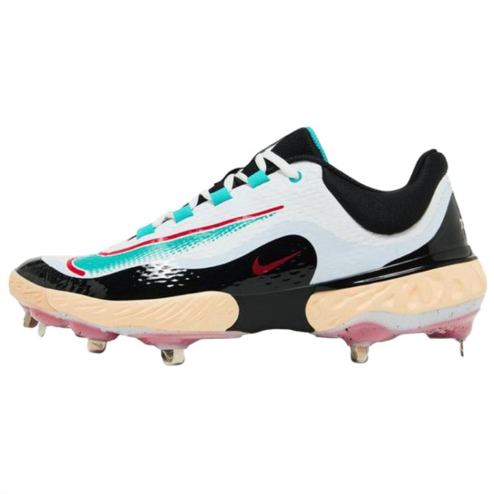 Nike Nike x RBI Alpha Huarache Elite 4 Low Top Upper Height Casual Scenario Baseball Shoes Men's White