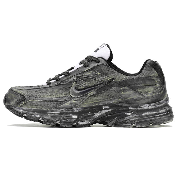 Nike Nike Initiator Cushioning Support Low top Running Shoes Men's Black Gray