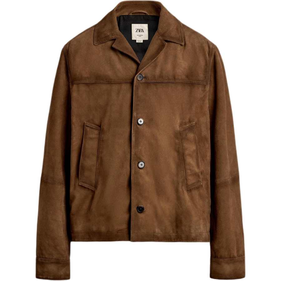 ZARA ZARA Jackets Unisex Brandy Color Moderate