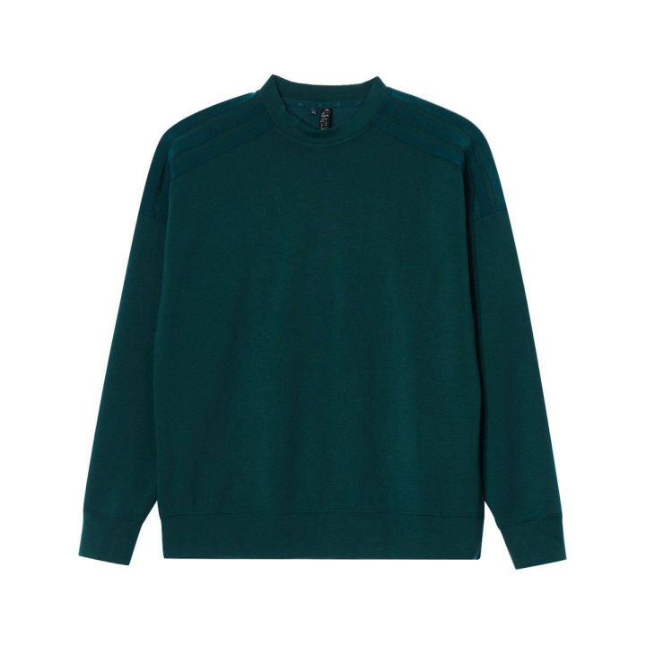 Adidas Adidas Sweatshirts Men's Green Crew Neck Moderate