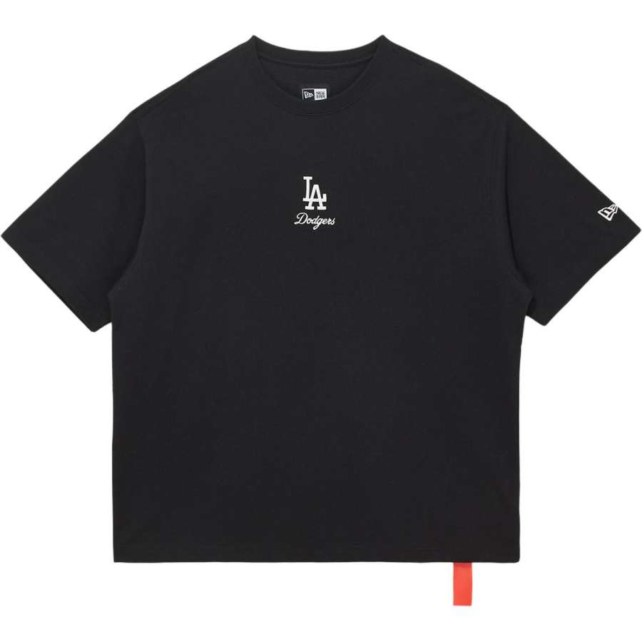 New Era T Shirts Unisex Black Crew Neck