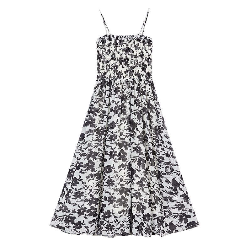 XIANGYING Slip Dresses Women's Thin Long