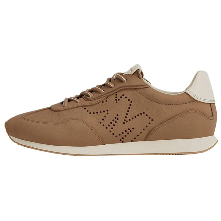 MICHAEL KORS Essex Suede Low top Casual Shoes Women's Camel